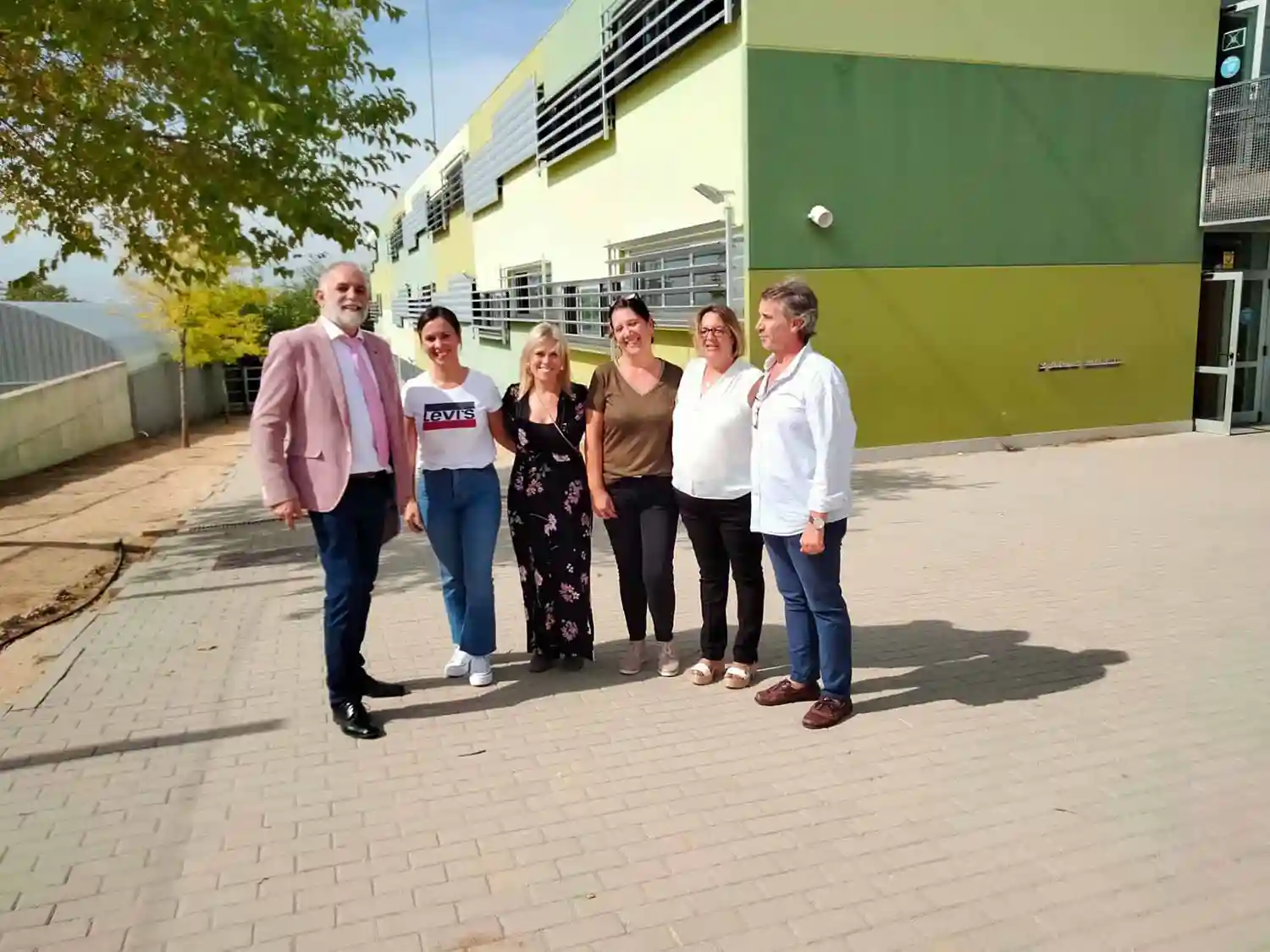 Visita del delegado provincial