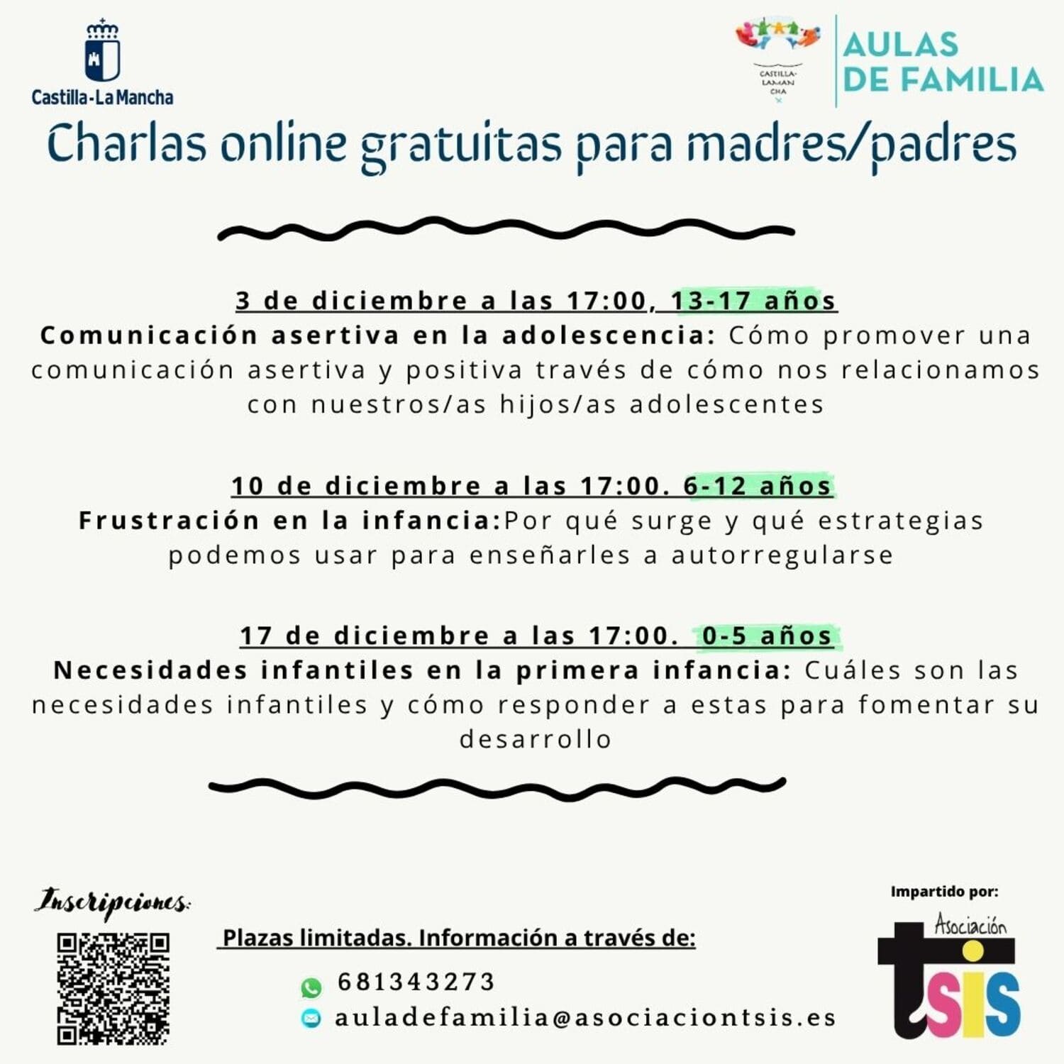 Próximas Charlas Online