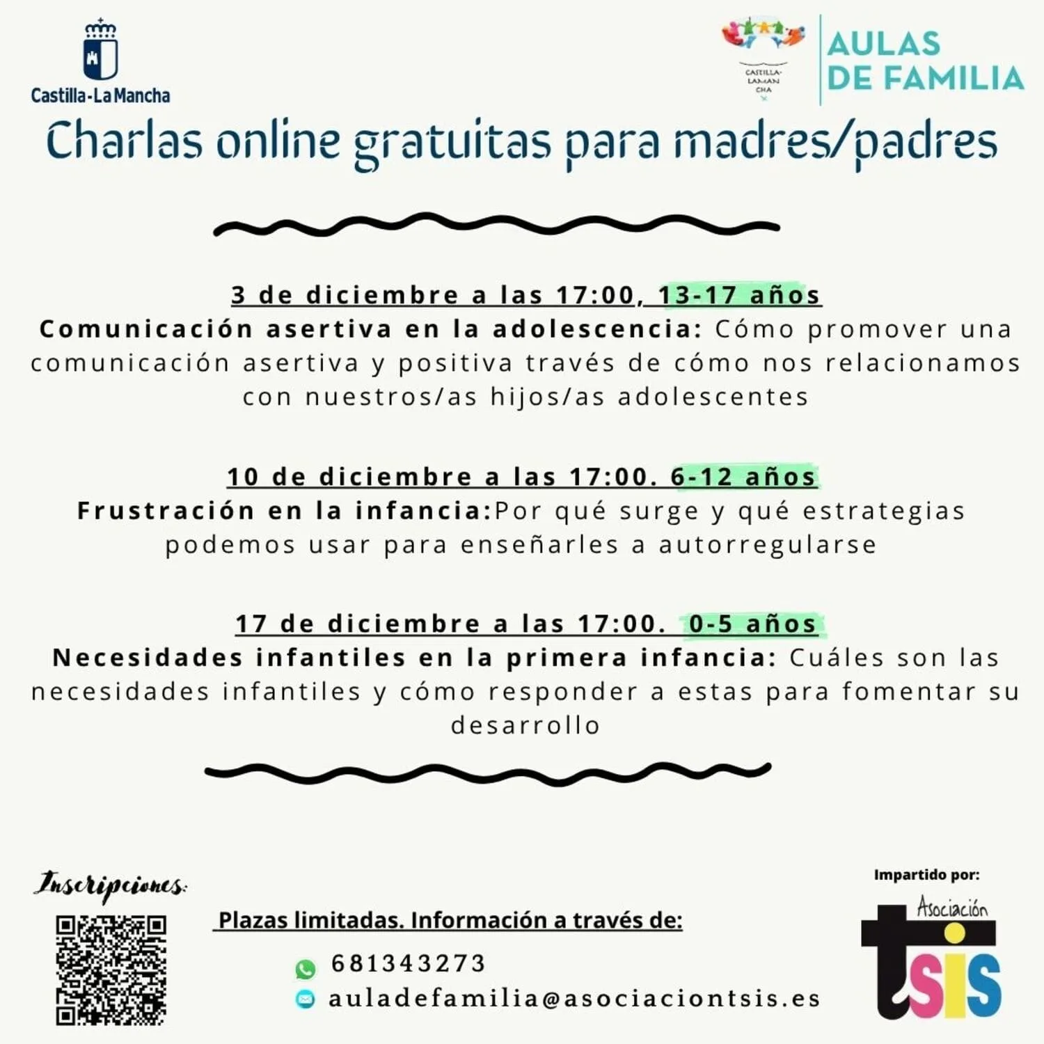 Próximas Charlas Online