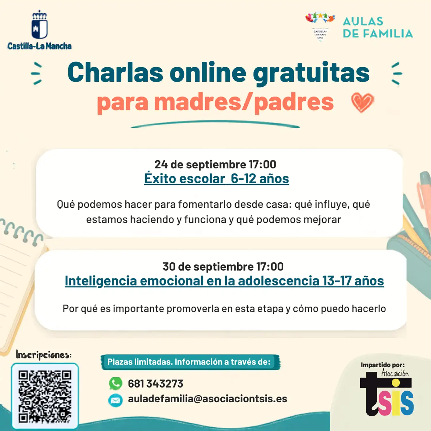 Próximas Charlas Online