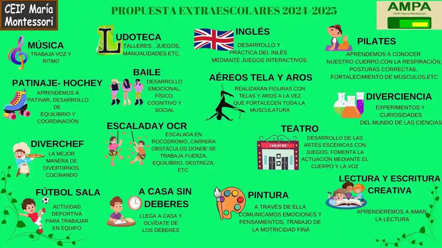 Propuesta Extraescolares
