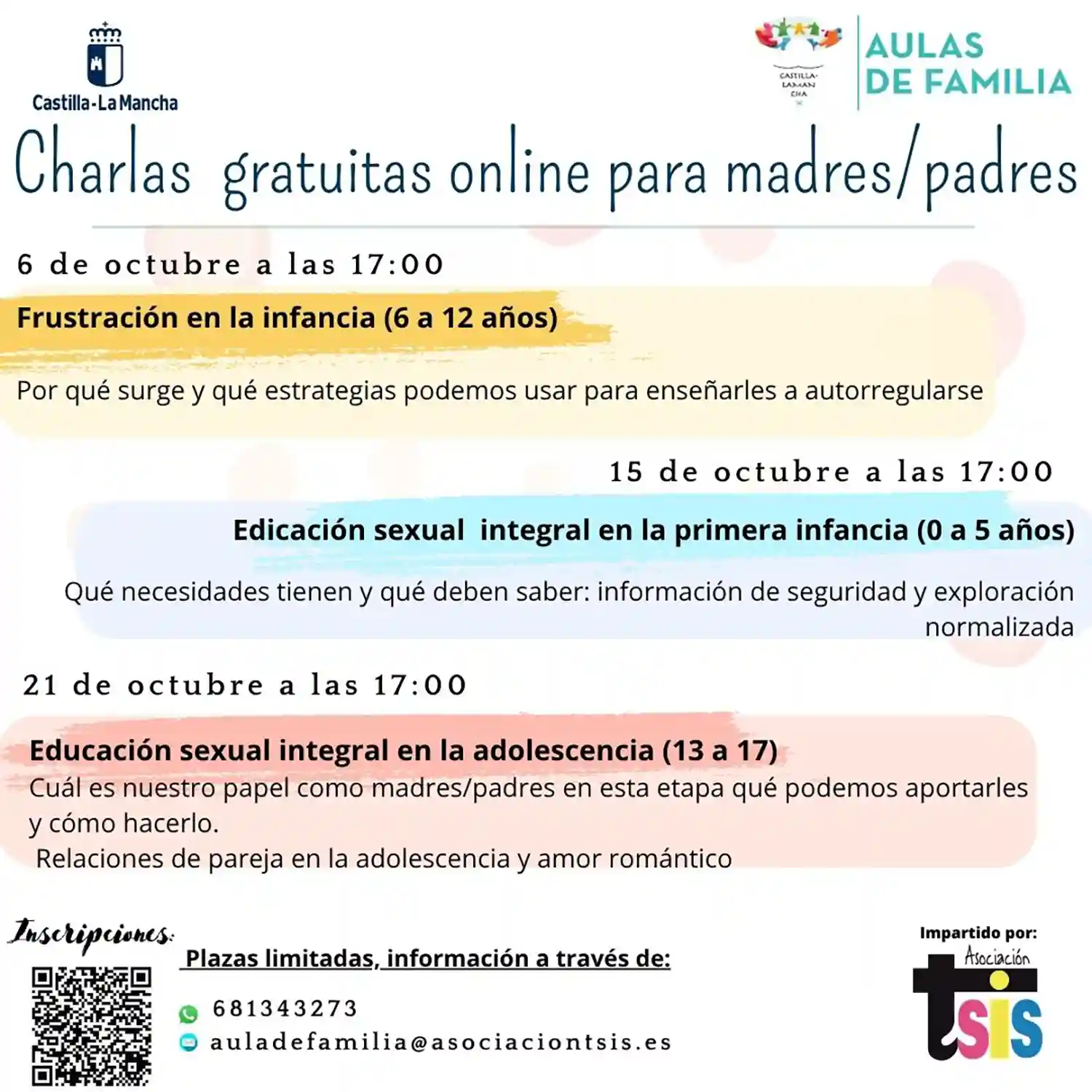 Próximas Charlas Online